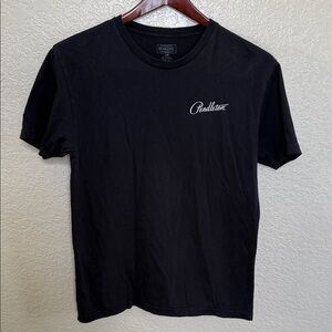 Pendleton Black Crew Neck T-Shirt with Script Logo